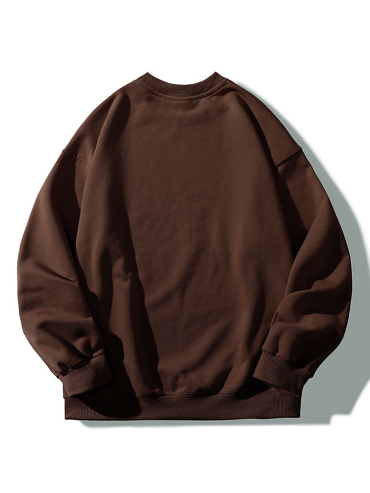 Chicagp Print Relaxed Sweatshirt